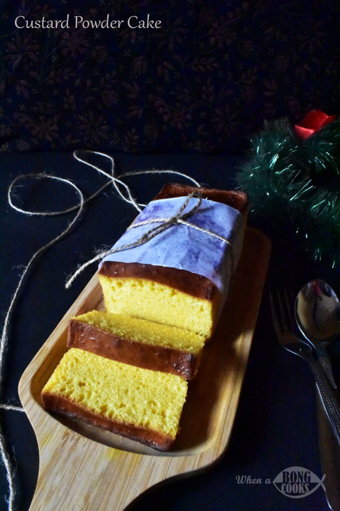 Custard Powder Cake
