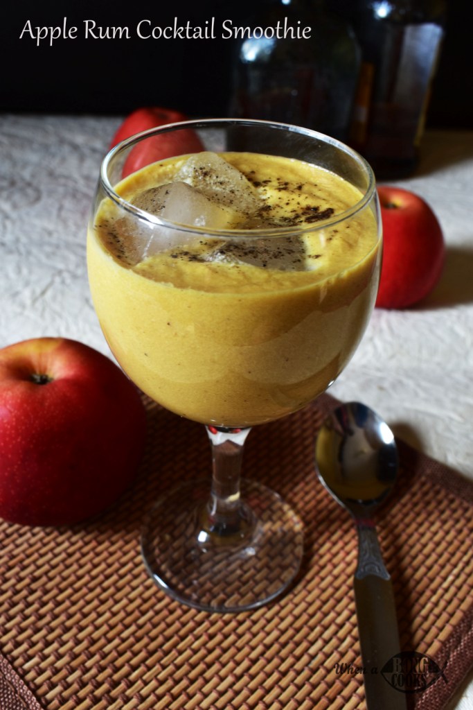 Apple Rum Cocktail Smoothie