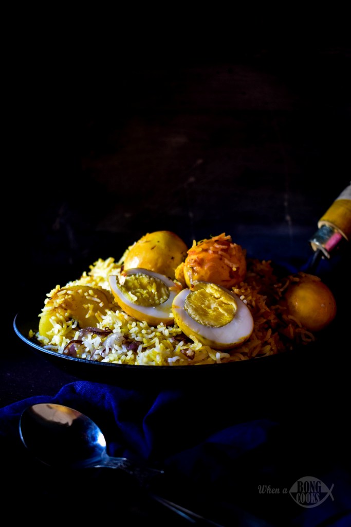 Egg Dum Biriyani / Anda Dum Biriyani